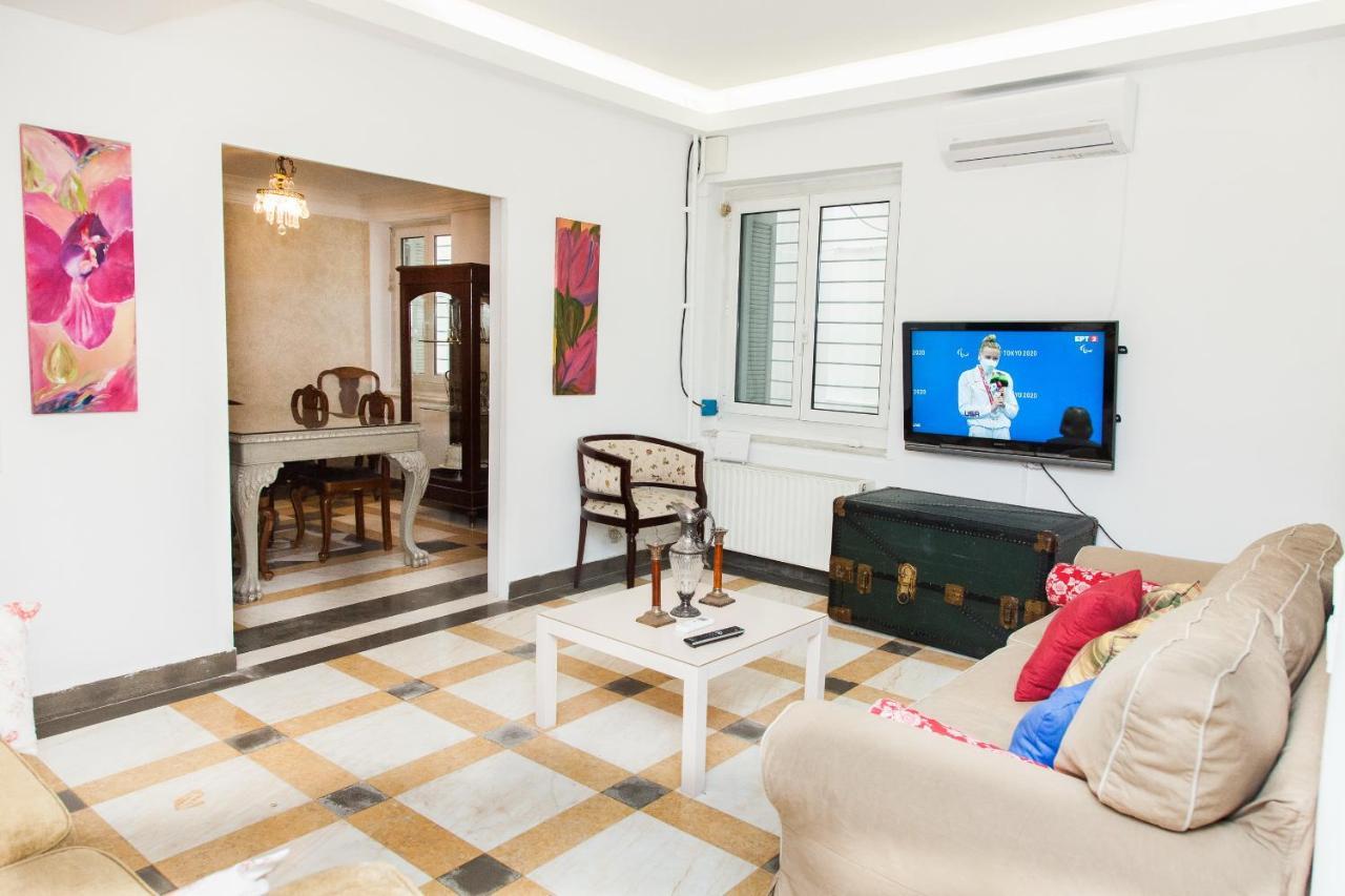 Chic Charming Central Athens Apt. Ngoại thất bức ảnh