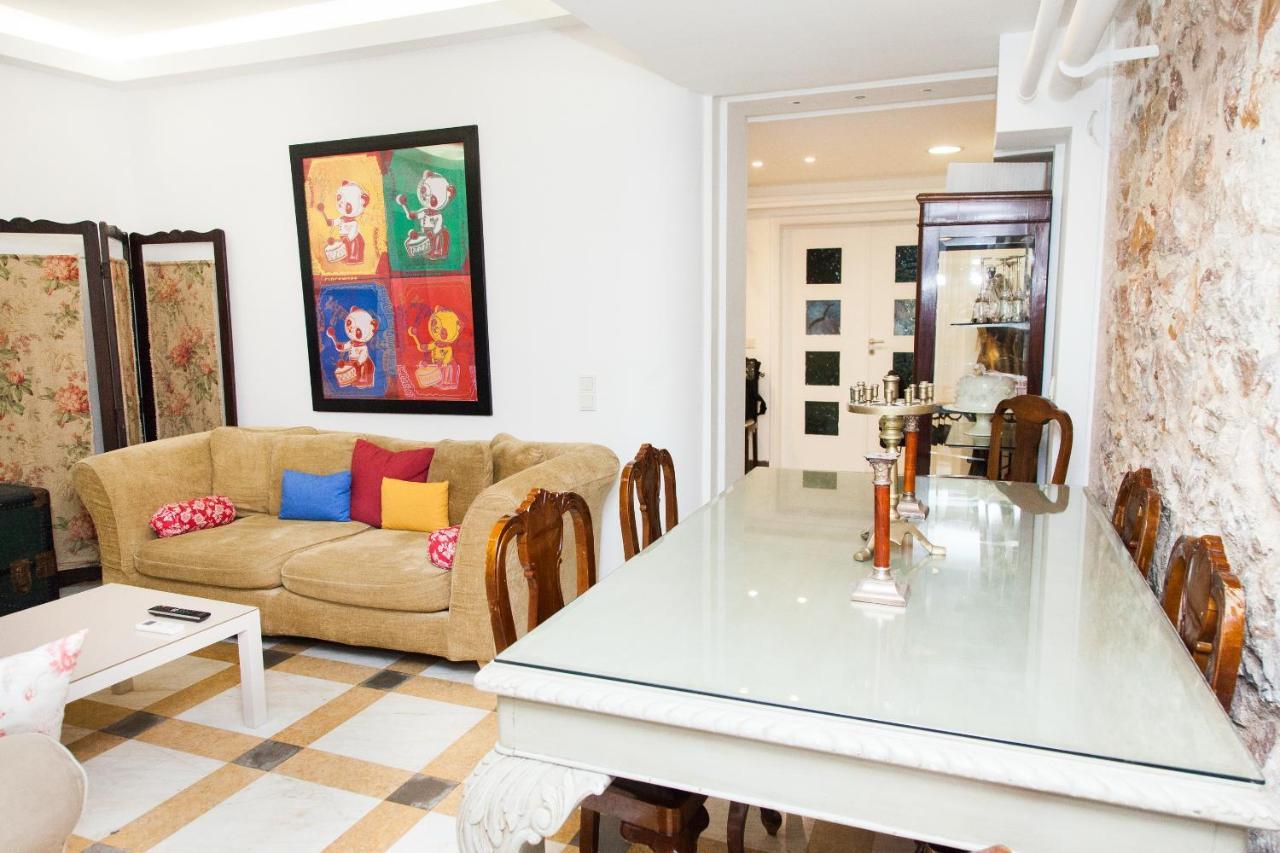 Chic Charming Central Athens Apt. Ngoại thất bức ảnh