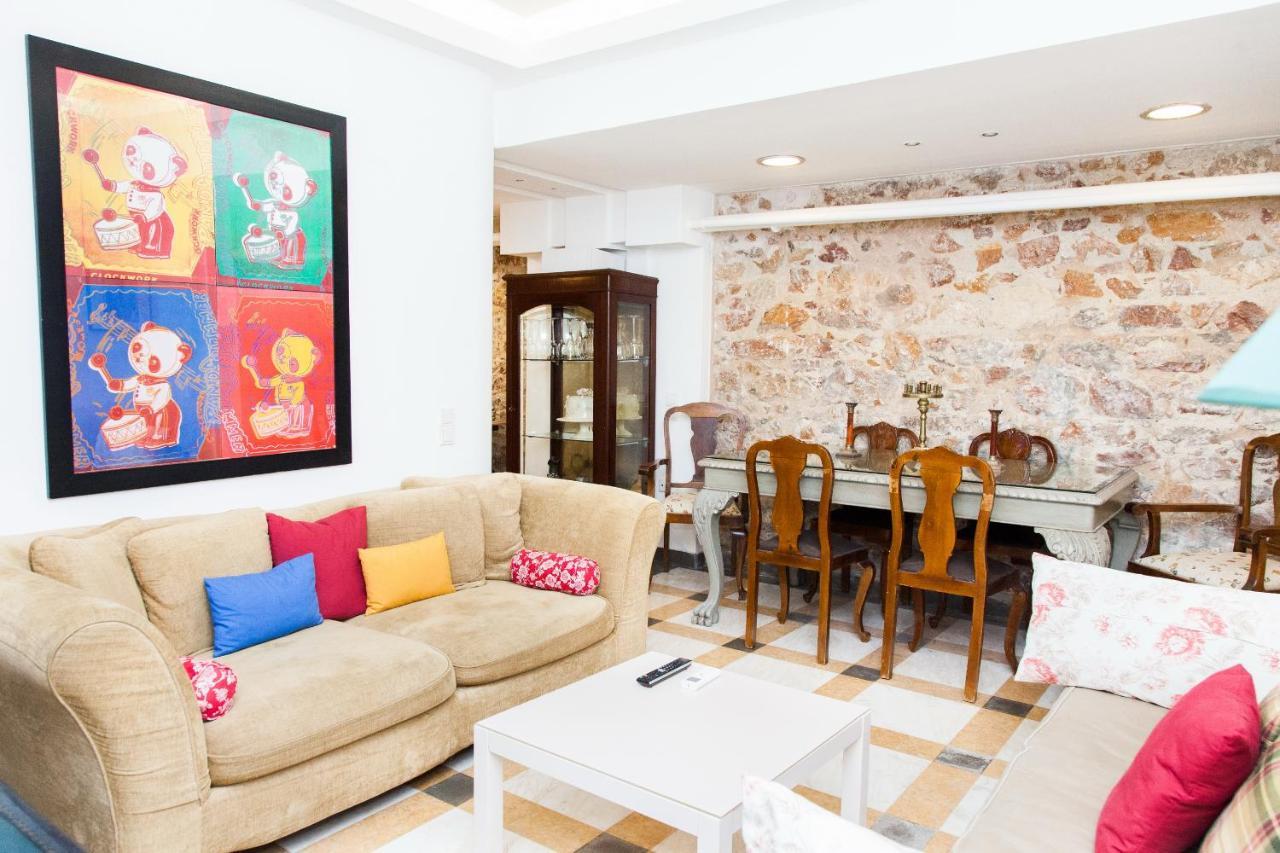 Chic Charming Central Athens Apt. Ngoại thất bức ảnh